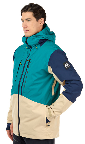 Куртка мужская Quiksilver Travis Rice Stretch Everglade - Фото 6 большая