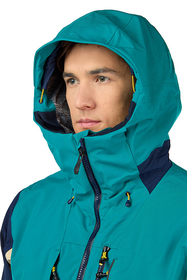 Куртка мужская Quiksilver Travis Rice Stretch Everglade - Фото 8 большая