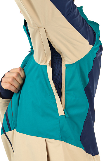 Куртка мужская Quiksilver Travis Rice Stretch Everglade - Фото 10 большая