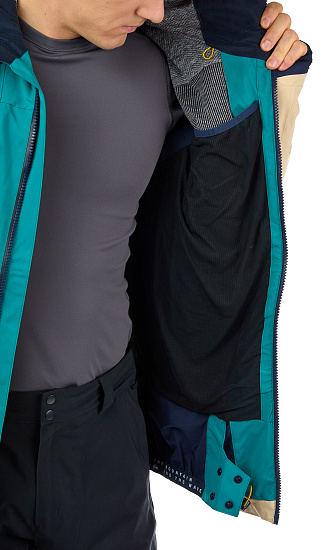 Куртка мужская Quiksilver Travis Rice Stretch Everglade - Фото 16 большая