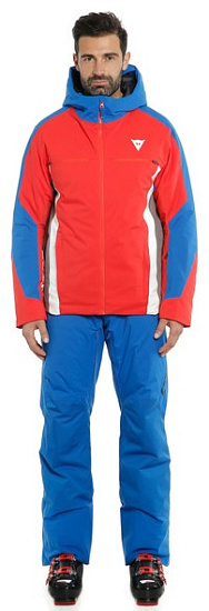 Куртка мужская Dainese Hp Prism High-Risk-Red/Lapis-Blue/Charcoal-Gray - Фото 3 большая