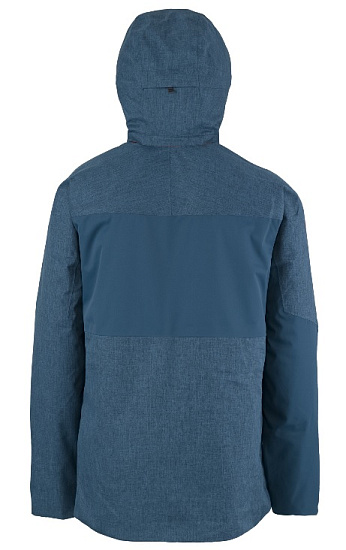 Куртка мужская Scott Ultimate Dryo eclipse blue heather/eclipse blue - Фото 2 большая