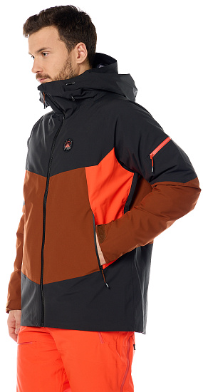 Куртка мужская Maloja HallimaschM. Moonless Multi - Фото 3 большая
