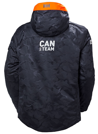 Куртка мужская Helly Hansen Garibaldi Графитовый-Синий камуфляж - Фото 2 большая