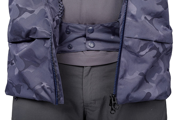 Куртка мужская Helly Hansen Garibaldi Графитовый-Синий камуфляж - Фото 4 большая
