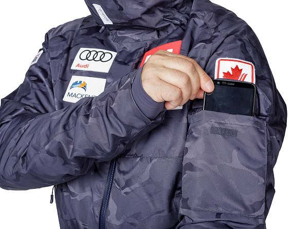 Куртка мужская Helly Hansen Garibaldi Графитовый-Синий камуфляж - Фото 13 большая