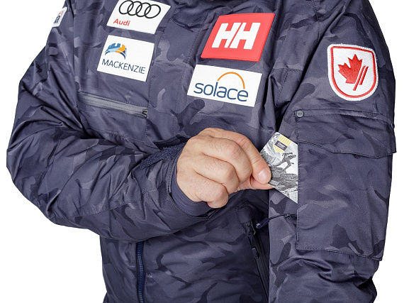 Куртка мужская Helly Hansen Garibaldi Графитовый-Синий камуфляж - Фото 14 большая