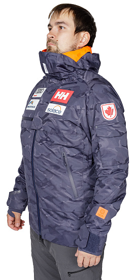 Куртка мужская Helly Hansen Garibaldi Графитовый-Синий камуфляж - Фото 17 большая