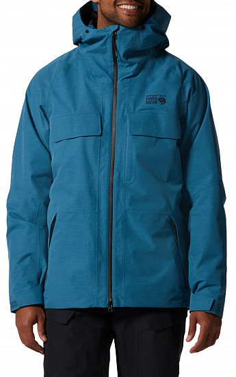 Куртка мужская Mountain Hardwear Cloud Bank Gore Tex Lt Caspian - Фото 1 большая