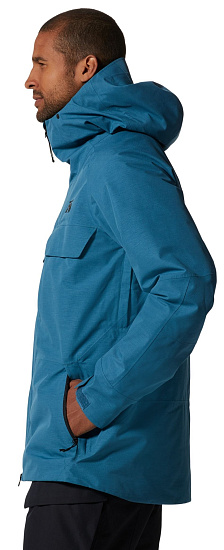 Куртка мужская Mountain Hardwear Cloud Bank Gore Tex Lt Caspian - Фото 3 большая