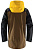 Куртка мужская Haglofs Vassi GTX Pro Teak Brown/Pumpkin Yellow - Фото 2 малая