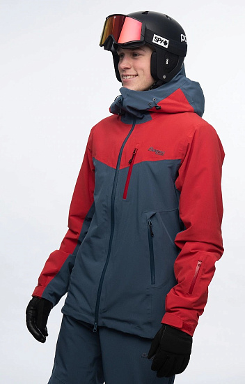 Куртка мужская Bergans Oppdal Ins Orion Blue/Red - Фото 2 большая