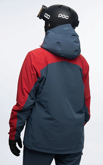 Куртка мужская Bergans Oppdal Ins Orion Blue/Red - Фото 3 большая