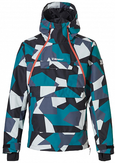 Куртка мужская Rehall Buck-R Camo Teal Green - Фото 1 большая