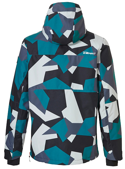 Куртка мужская Rehall Buck-R Camo Teal Green - Фото 2 большая