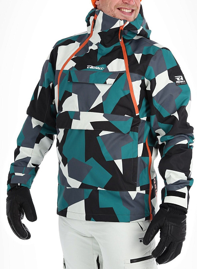 Куртка мужская Rehall Buck-R Camo Teal Green - Фото 3 большая