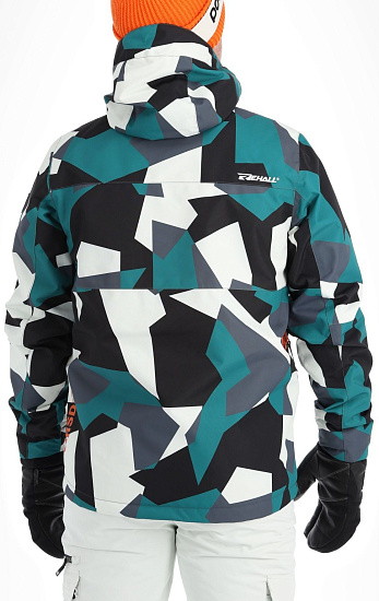 Куртка мужская Rehall Buck-R Camo Teal Green - Фото 4 большая