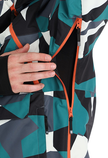 Куртка мужская Rehall Buck-R Camo Teal Green - Фото 5 большая