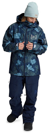 Куртка мужская Burton [Ak] Gore-Tex Swash Dress Blue Telo Camo - Фото 3 большая