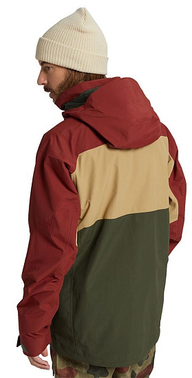 Куртка мужская Burton [Ak] Gore-Tex Swash Sparrw/Kelp/Frstnt - Фото 5 большая