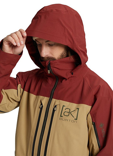 Куртка мужская Burton [Ak] Gore-Tex Swash Sparrw/Kelp/Frstnt - Фото 6 большая