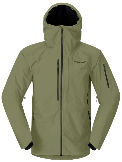 Куртка мужская Norrona Lofoten Gtx Insulated Deep Lichen Green - Фото 1 большая