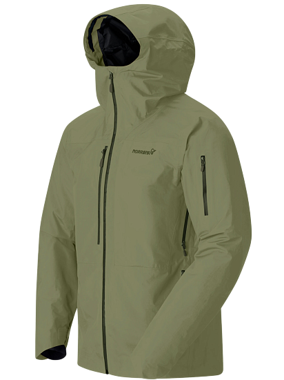 Куртка мужская Norrona Lofoten Gtx Insulated Deep Lichen Green - Фото 2 большая