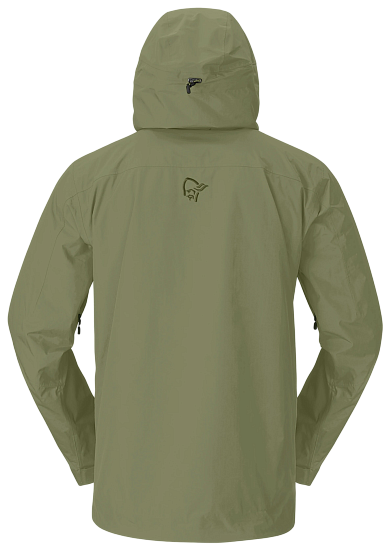 Куртка мужская Norrona Lofoten Gtx Insulated Deep Lichen Green - Фото 3 большая