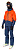 Куртка мужская Scott Explorair 3L Orange/Nightfall Blue - Фото 4 малая