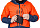 Куртка мужская Scott Explorair 3L Orange/Nightfall Blue - Фото 11 малая