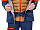 Куртка мужская Scott Explorair 3L Orange/Nightfall Blue - Фото 13 малая