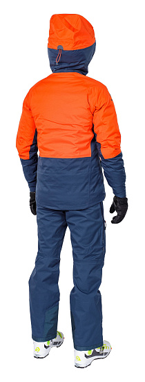 Куртка мужская Scott Explorair 3L Orange/Nightfall Blue - Фото 5 большая