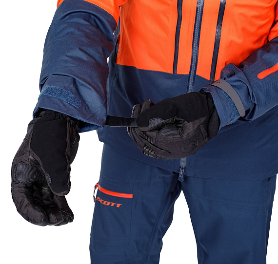 Куртка мужская Scott Explorair 3L Orange/Nightfall Blue - Фото 8 большая