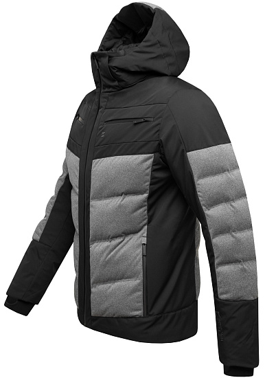 Куртка мужская Mountain Force Yuri Black/Black Melange - Фото 2 большая