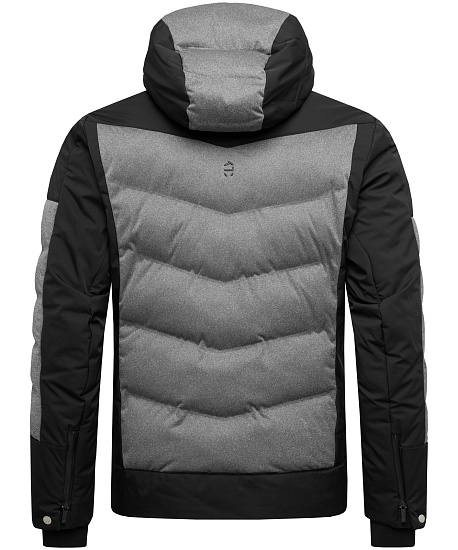 Куртка мужская Mountain Force Yuri Black/Black Melange - Фото 3 большая