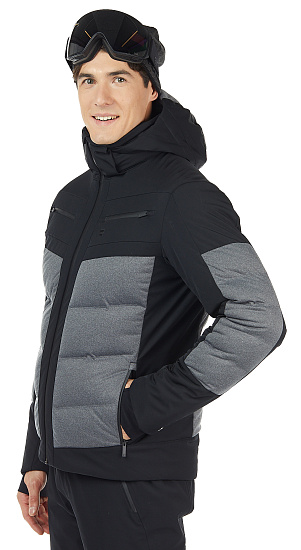 Куртка мужская Mountain Force Yuri Black/Black Melange - Фото 6 большая