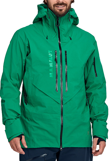 Куртка мужская Mammut La Liste HS Hooded Deep Emerald - Фото 2 большая