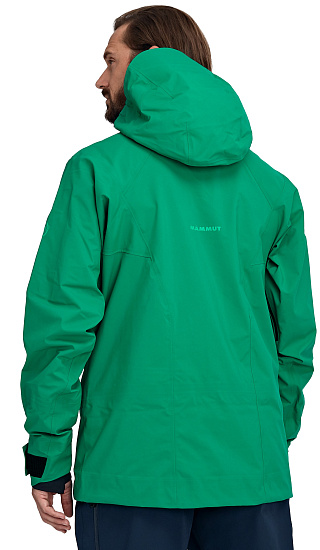 Куртка мужская Mammut La Liste HS Hooded Deep Emerald - Фото 3 большая