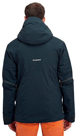 Куртка мужская Mammut Nordwand Thermo HS Hooded Night - Фото 3 большая