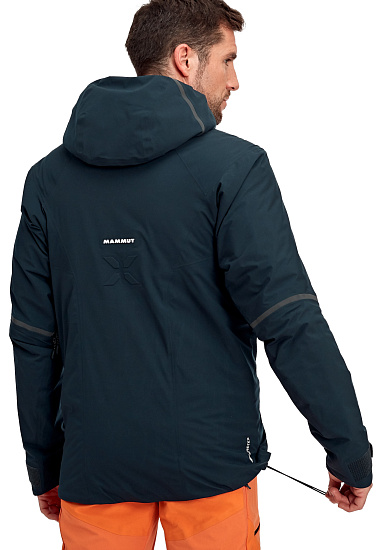 Куртка мужская Mammut Nordwand Thermo HS Hooded Night - Фото 12 большая