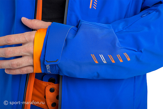 Куртка мужская Descente Regal D7-8620 Royal Blue - Фото 8 большая