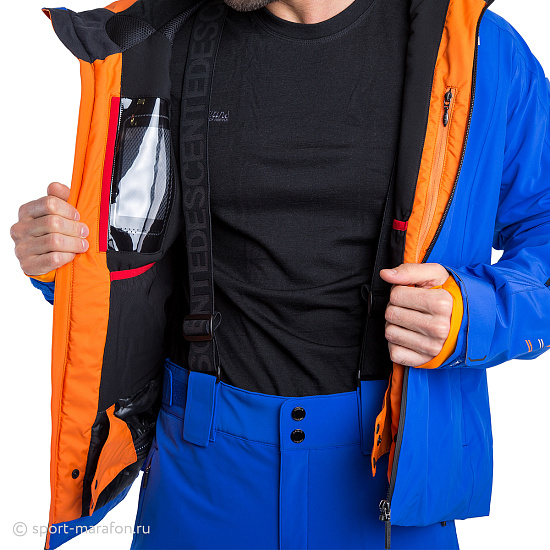 Куртка мужская Descente Regal D7-8620 Royal Blue - Фото 12 большая