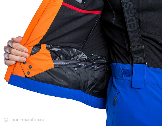 Куртка мужская Descente Regal D7-8620 Royal Blue - Фото 14 большая