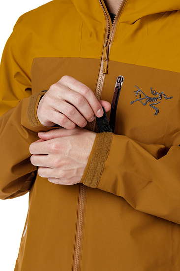 Куртка мужская Arcteryx Sabre LT Golden Mind - Фото 7 большая