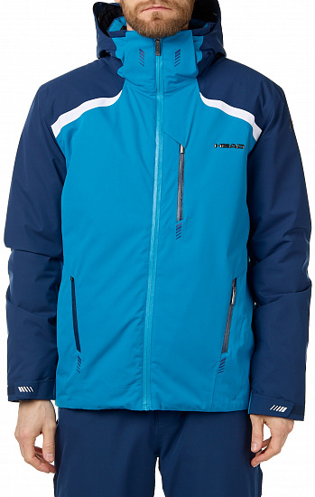 Куртка мужская Head Neo Turquoise/Darkblue - Фото 1 большая