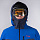 Куртка мужская Bergans Oppdal Ins Dk RoyalBlue/Navy/FireRed - Фото 5 малая