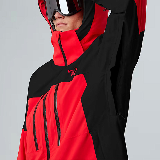 Куртка мужская The North Face Chakal Elevation Red/TNF Black - Фото 6 большая