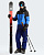 Куртка мужская The North Face Chakal TNF Black/Active Blue/Bold Blue - Фото 17 малая