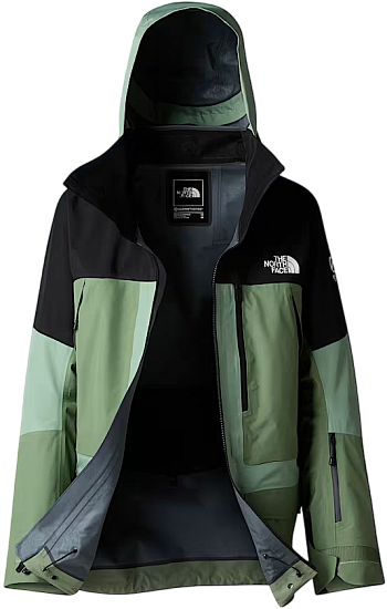 Куртка мужская The North Face Summit Verbier Gtx TNF Black/Slate Moss/Bark Mist - Фото 3 большая