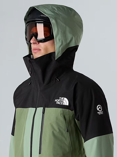 Куртка мужская The North Face Summit Verbier Gtx TNF Black/Slate Moss/Bark Mist - Фото 6 большая